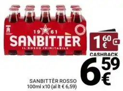 Supermercati Gulliver Sanbitter Rosso offerta