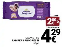 Supermercati Gulliver Salviette Pampers Progressi offerta