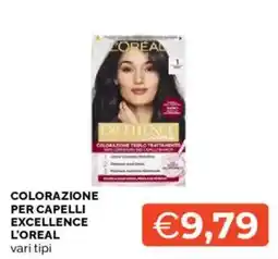 Mercatò Colorazione per capelli Excellence L'Oréal offerta