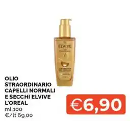 Mercatò Olio straordinario capelli normali e secchi elvive l'oreal offerta