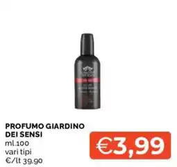 Mercatò Profumo giardino dei sensi offerta