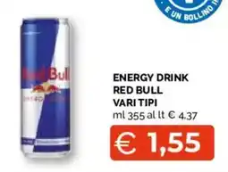 Mercatò Extra Energy drink Red Bull offerta