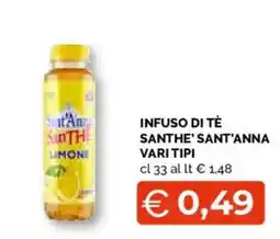 Mercatò Extra Infuso di tè Santhe' Sant'Anna offerta