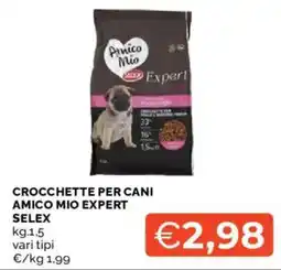 Mercatò Crocchette per cani Amico Mio Expert offerta