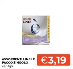 Mercatò Assorbenti Lines è offerta