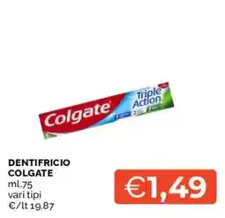 Mercatò Dentifricio Colgate offerta