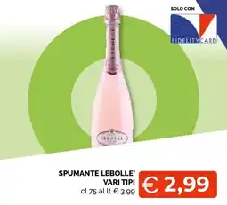 Mercatò Extra Spumante Lebolle' offerta
