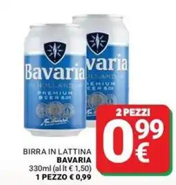 Supermercati Gulliver Birra in lattina Bavaria offerta
