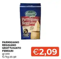 Mercatò Parmigiano Reggiano grattugiato Ferrari offerta