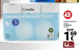 Supermercati Gulliver Carta Igienica Consilia offerta