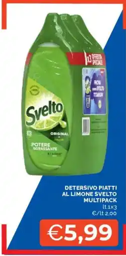 Mercatò Detersivo piatti al limone Svelto offerta