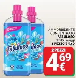 Supermercati Gulliver Ammorbidente concentrato Fabuloso offerta