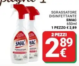 Supermercati Gulliver Sgrassatore disinfettante Smac offerta