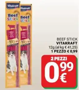 Supermercati Gulliver Beef Stick Vitakraft offerta