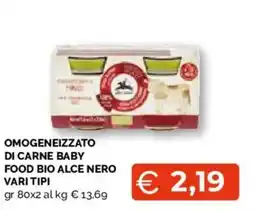 Mercatò Extra Food bio alce nero offerta