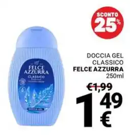 Supermercati Gulliver Doccia gel classico Felce Azzurra offerta