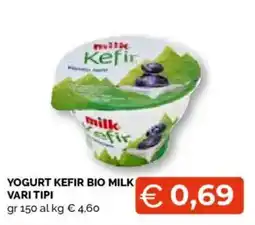 Mercatò Extra Yogurt kefir bio milk offerta