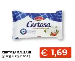 Mercatò Extra Certosa Galbani offerta