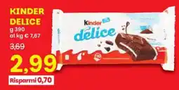 Prix Quality Kinder delice offerta