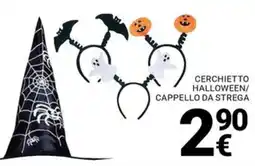 Supermercati Gulliver Cerchietto Halloween/ Cappello da strega offerta