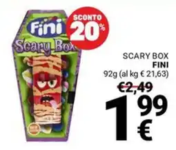 Supermercati Gulliver Scary Box Fini offerta