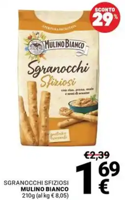 Supermercati Gulliver Sgranocchi Sfiziosi Mulino Bianco offerta