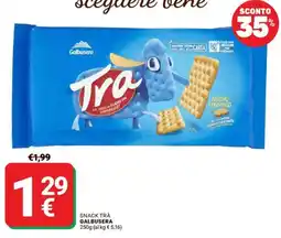 Supermercati Gulliver Snack Trà Galbusera offerta