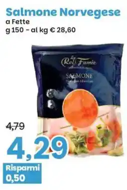 Prix Quality Salmone Norvegese Le Roi Fumee offerta