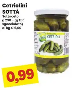 Prix Quality Cetriolini Sottà offerta
