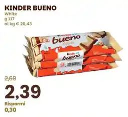 Prix Quality Kinder Bueno White offerta