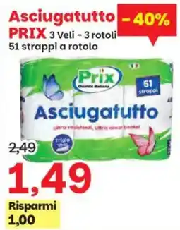 Prix Quality Asciugatutto Prix offerta
