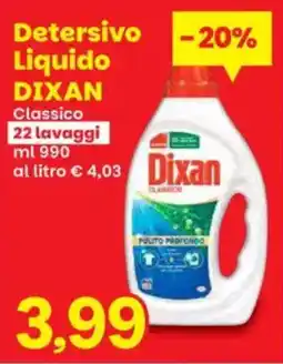 Prix Quality Detersivo liquido Dixan Classico offerta