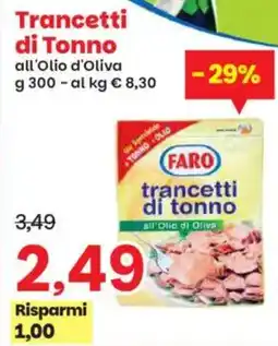 Prix Quality Trancetti di tonno all'Olio d'Oliva offerta