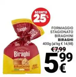 Supermercati Gulliver Formaggio stagionato biraghini biraghi offerta