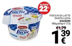 Supermercati Gulliver Fiocchi di latte Santa Lucia offerta