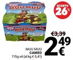 Supermercati Gulliver Muu Muu Cameo offerta