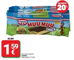 Supermercati Gulliver Muu Muu Snack Cameo offerta