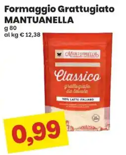 Prix Quality Formaggio Grattugiato Mantuanella offerta