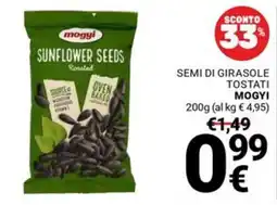 Supermercati Gulliver Semi di girasole tostati Mogyi offerta