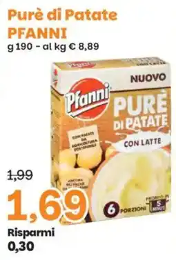 Prix Quality Pure di Patate Pfanni offerta