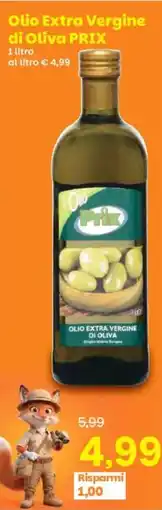 Prix Quality Olio Extra Vergine di Oliva Prix offerta