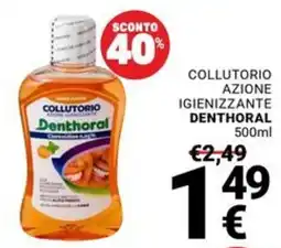 Supermercati Gulliver Collutorio igienizzante Denthoral offerta