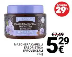 Supermercati Gulliver Maschera capelli erboristica I Provenzali offerta