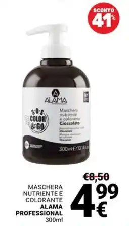 Supermercati Gulliver Maschera nutriente e colorante Cioccolato offerta