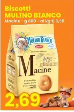 Prix Quality Biscotti Mulino Bianco Macine offerta