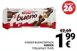 Supermercati Gulliver Kinder bueno offerta