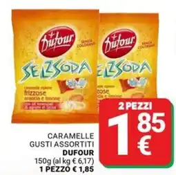 Supermercati Gulliver Caramelle gusti assortiti Dufour offerta