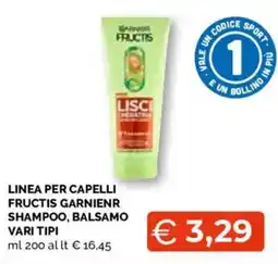 Mercatò Extra Fructis Garnier Shampoo, Balsamo offerta