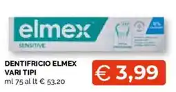 Mercatò Extra Dentifricio Elmex Sensitive offerta
