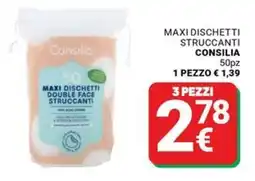 Supermercati Gulliver Maxi dischetti double face struccanti Consilia offerta